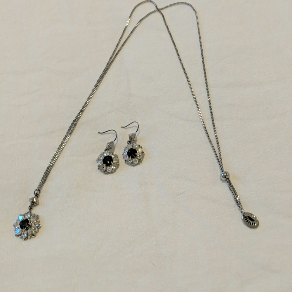 Juicy Couture necklace/earring set